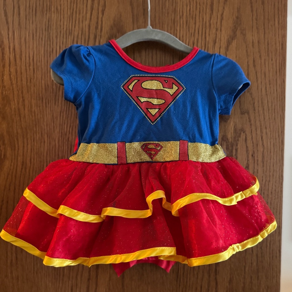 Supergirl Baby Costume 0–6 Months